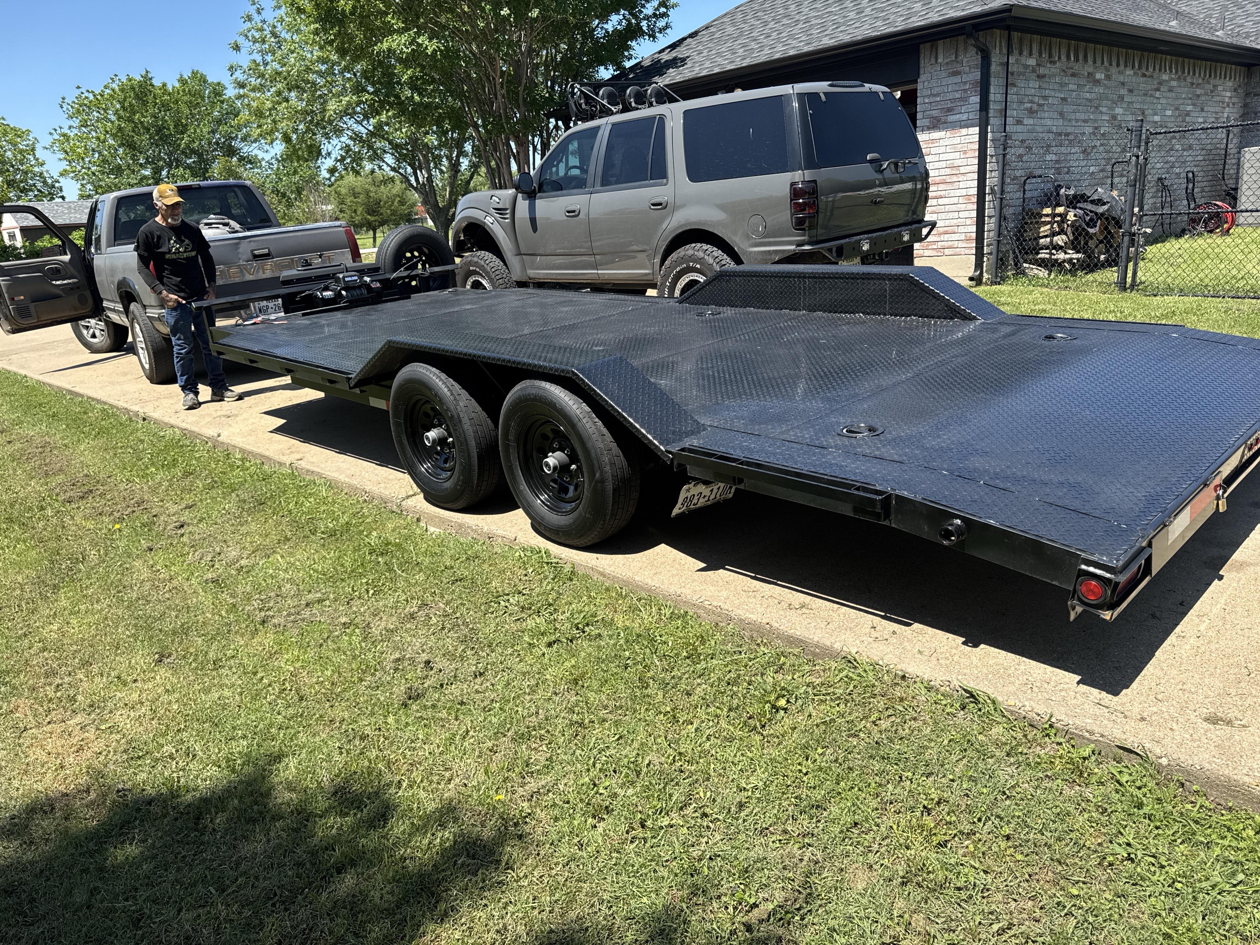 Thumbnail 2 of 102" x 20' Car Hauler Trailer